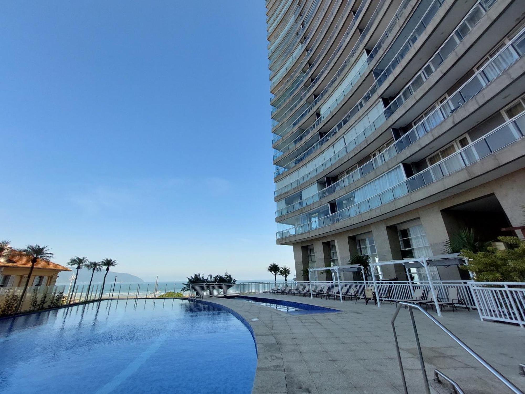 Book Santos - Unlimited 3202 - 2 Quartos Alto Padrao Vista Mar Zewnętrze zdjęcie