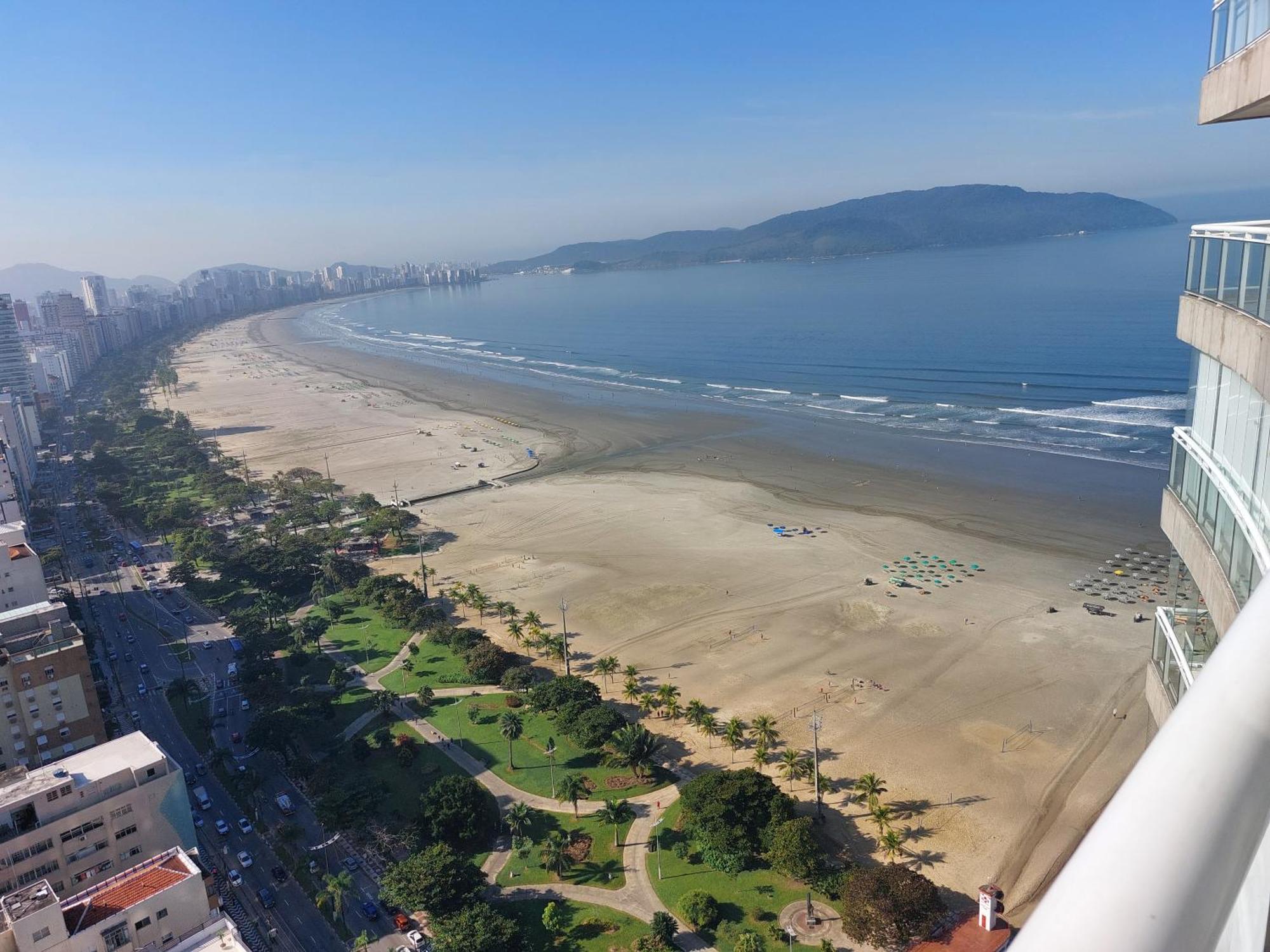 Book Santos - Unlimited 3202 - 2 Quartos Alto Padrao Vista Mar Zewnętrze zdjęcie